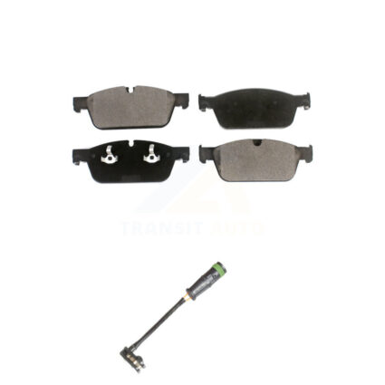 Front Ceramic Disc Brake Pads And Wear Sensors Kit For 2017 Mercedes-Benz GLS350d 3.0L KTW-100099