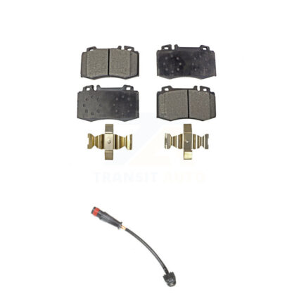 Front Ceramic Disc Brake Pads And Wear Sensors Kit For Mercedes-Benz SL500 SLK55 AMG KTW-100114