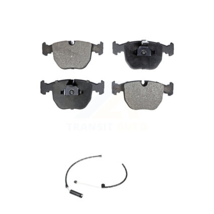 Front Ceramic Disc Brake Pads And Wear Sensors Kit For BMW X5 KTW-100125