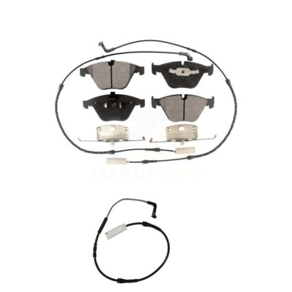 Front Ceramic Disc Brake Pads And Extra Wear Sensors Kit For BMW 335i 328i 335d 3.0L KTW-100131