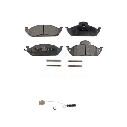 Front Ceramic Disc Brake Pads And Wear Sensors Kit For Mercedes-Benz ML320 ML350 ML430 KTW-100147