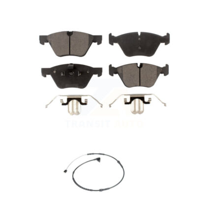 Front Ceramic Disc Brake Pads And Wear Sensors Kit For BMW Z4 KTW-100152