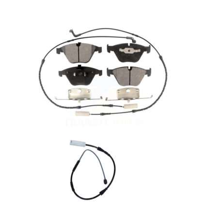 Front Ceramic Disc Brake Pads And Extra Wear Sensors Kit For BMW X1 KTW-100153