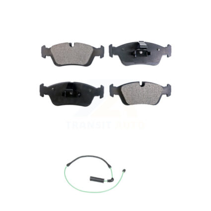 Front Ceramic Disc Brake Pads And Wear Sensors Kit For 2001-2005 BMW 325xi 2.5L KTW-100177