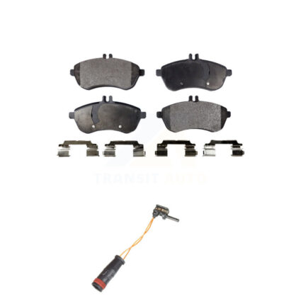 Front Ceramic Disc Brake Pads And Wear Sensor Kit For Mercedes-Benz C300 C250 C230 SLK250 KTW-100180