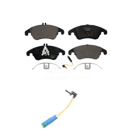 Front Ceramic Disc Brake Pads And Extra Wear Sensors Kit For Mercedes-Benz E400 KTW-100181