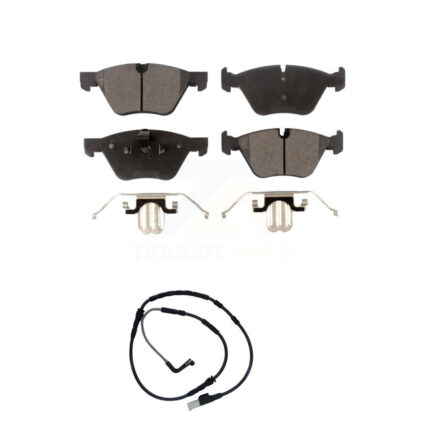 Front Ceramic Disc Brake Pads And Wear Sensors Kit For BMW Z4 KTW-100195