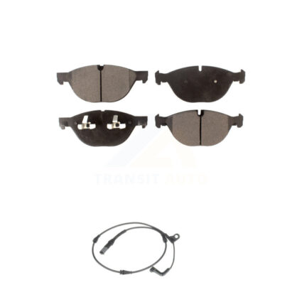 Front Ceramic Disc Brake Pads And Wear Sensors Kit For 2009 BMW X6 xDrive50i KTW-100207