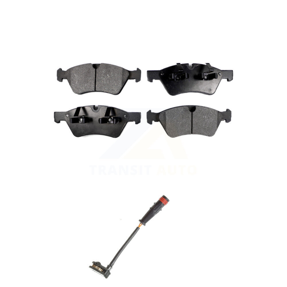 Front Ceramic Brake Pad Wear Sensor Kit For Mercedes-Benz ML350 R350 GL450 ML500 R500 G55 KTW-100208