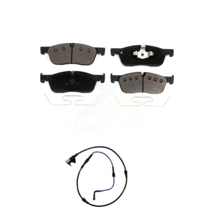 Front Ceramic Disc Brake Pads And Wear Sensors Kit For Jaguar XE XF KTW-100221
