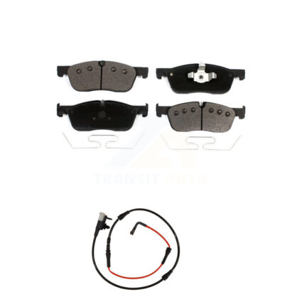 Front Ceramic Brake Pad And Wear Sensor Kit For Jaguar XE With 325mm Diameter Rotor KTW-100222