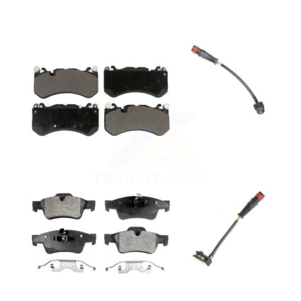 Front Rear Ceramic Disc Brake Pads And Wear Sensors Kit For Mercedes-Benz G63 AMG G65 KTW-100434