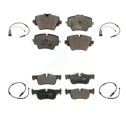 Front Rear Ceramic Brake Pads & Wear Sensor Kit For BMW X1 Mini Cooper Countryman X2 228i KTW-100514