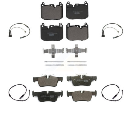 Front Rear Ceramic Disc Brake Pads And Wear Sensor Kit For Mini Cooper Countryman Clubman KTW-100515