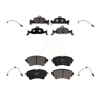 Front Rear Ceramic Brake Pad And Wear Sensor Kit For Audi A4 Quattro A5 Sportback allroad KTW-100629