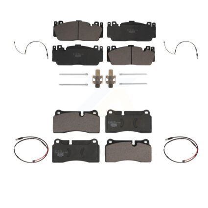 Front Rear Ceramic Brake Pads Wear Sensor Kit For BMW M3 M2 With Composite Brakes KTW-100655