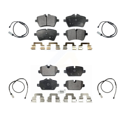 Front Rear Ceramic Disc Brake Pads And Wear Sensor Kit For Mini Cooper Countryman Paceman KTW-100662