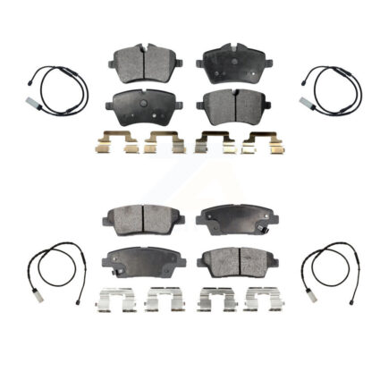 Front Rear Ceramic Disc Brake Pads And Wear Sensor Kit For Mini Cooper Countryman Paceman KTW-100663
