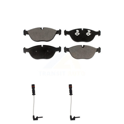Front Ceramic Disc Brake Pads & Wear Sensor Kit For Chrysler Crossfire Mercedes-Benz E430 KTW-100864