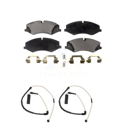 Front Ceramic Disc Brake Pads And Wear Sensors Kit For Land Rover Range KTW-100875