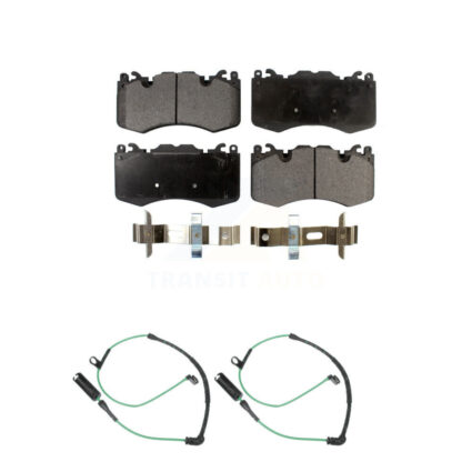 Front Ceramic Disc Brake Pads And Wear Sensors Kit For Land Rover Range KTW-100876