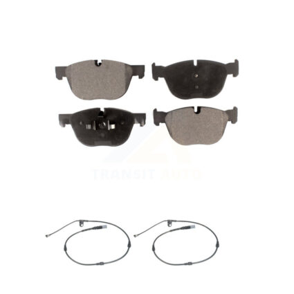 Front Ceramic Disc Brake Pads And Wear Sensors Kit For BMW X5 X6 KTW-100927