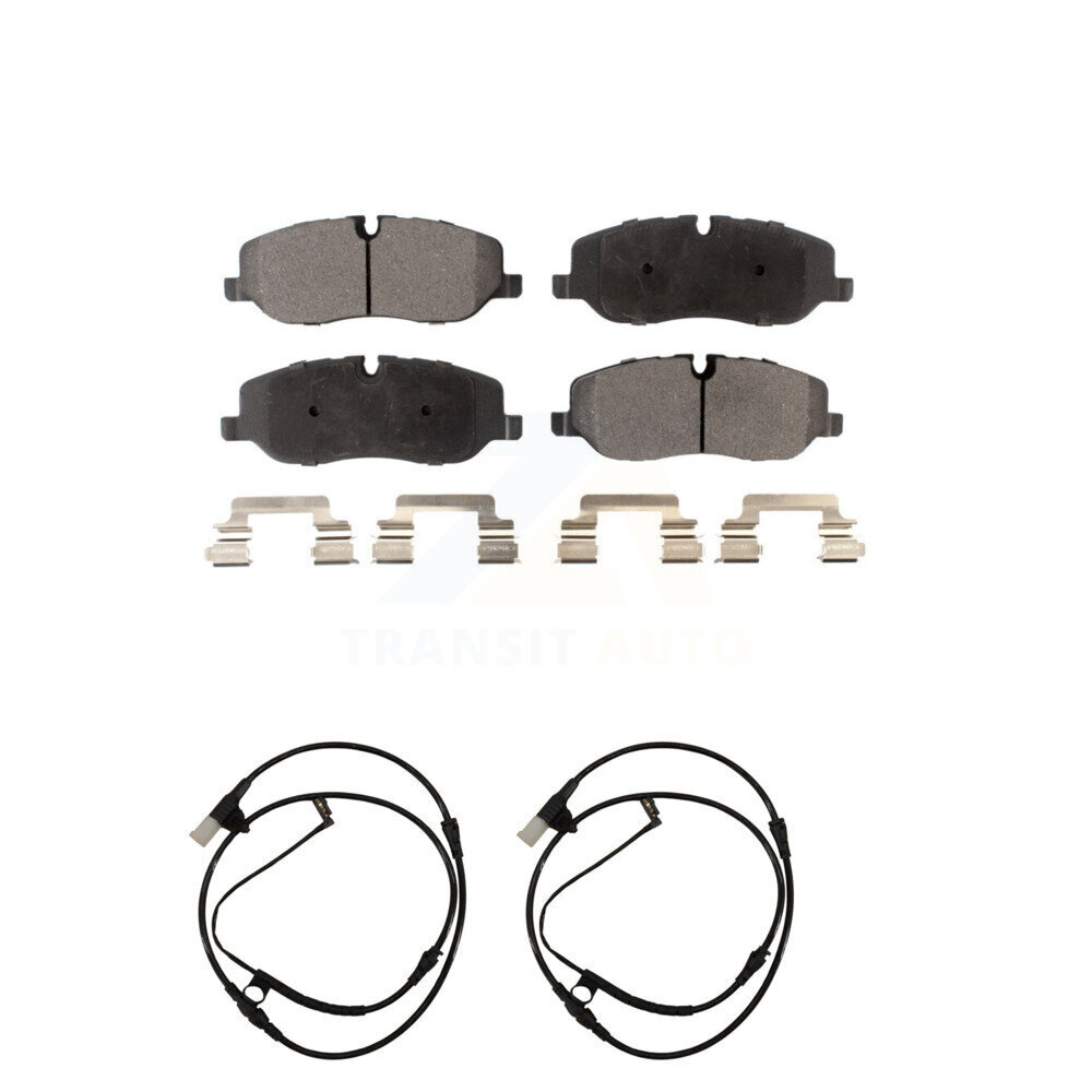 Front Ceramic Disc Brake Pads And Wear Sensors Kit For Land Rover Range Sport KTW-100933
