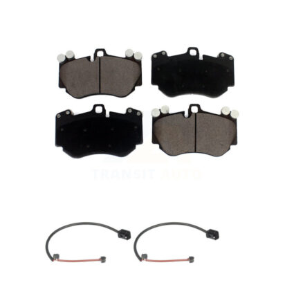 Front Ceramic Disc Brake Pads And Wear Sensors Kit For Porsche Cayenne KTW-100938