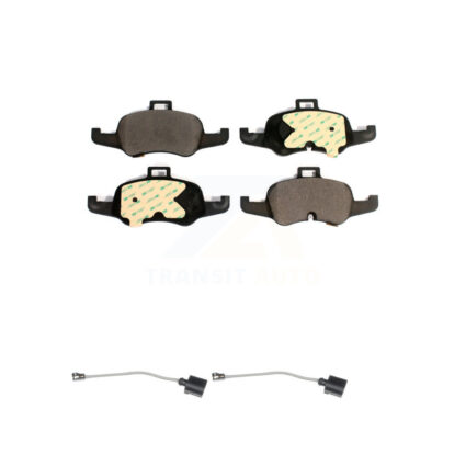 Front Ceramic Disc Brake Pads And Wear Sensors Kit For Audi TTS Quattro KTW-100969
