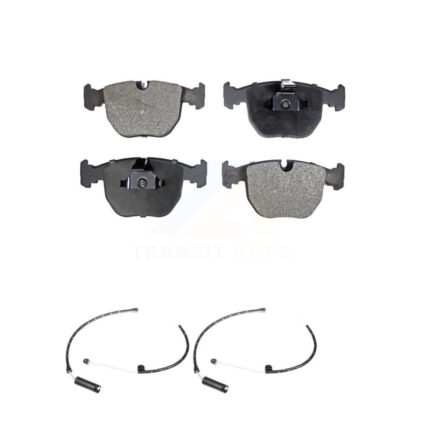 Front Ceramic Disc Brake Pads And Wear Sensors Kit For BMW X5 KTW-100974
