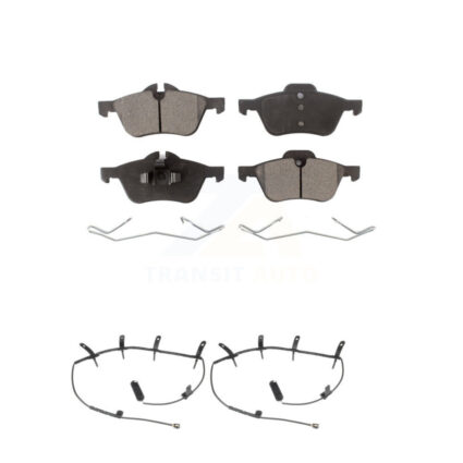 Front Ceramic Brake Pad & Wear Sensor Kit For Mini Cooper With 276mm Diameter Rotor KTW-100987