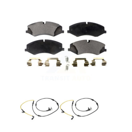 Front Ceramic Disc Brake Pads And Wear Sensors Kit For Land Rover Range Sport Discovery KTW-101032