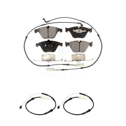 Front Ceramic Disc Brake Pads & Extra Wear Sensor Kit For BMW 328i xDrive 335i 335is 335d KTW-101039