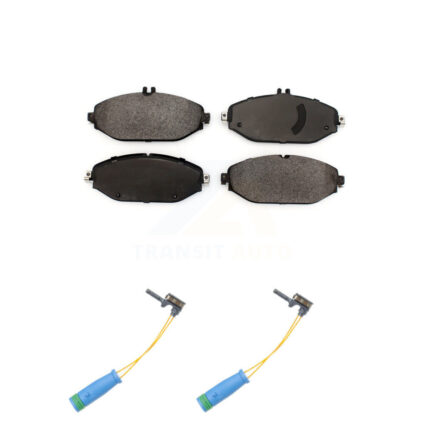 Front Ceramic Disc Brake Pad Wear Sensor Kit For Mercedes-Benz C300 Without Sport Package KTW-101060