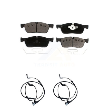 Front Ceramic Disc Brake Pads Wear Sensor Kit For Land Rover Discovery Sport Range Evoque KTW-101067