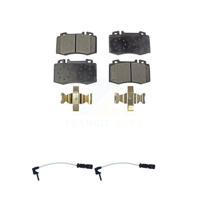 Front Ceramic Disc Brake Pads And Wear Sensors Kit For Mercedes-Benz ML500 ML55 AMG KTW-101072
