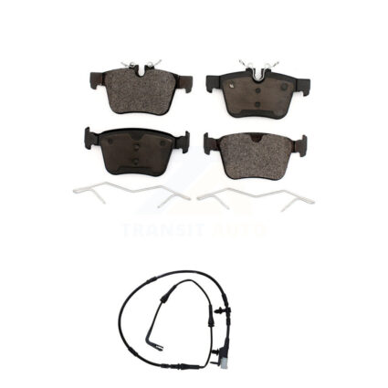 Rear Ceramic Disc Brake Pads And Wear Sensors Kit For Jaguar XE XF KTW-101110