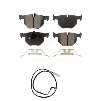 Rear Ceramic Disc Brake Pad And Wear Sensor Kit For BMW 335i xDrive 335xi 330i 330xi 335d KTW-101123