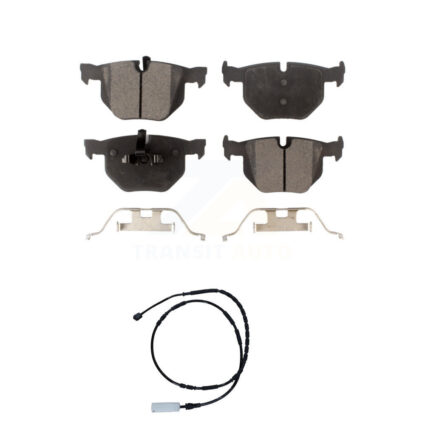 Rear Ceramic Disc Brake Pads And Wear Sensors Kit For BMW 335i 335is 335d KTW-101133