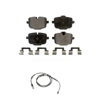 Rear Ceramic Disc Brake Pads And Wear Sensors Kit For 2012 BMW X3 From 10 11 KTW-101153