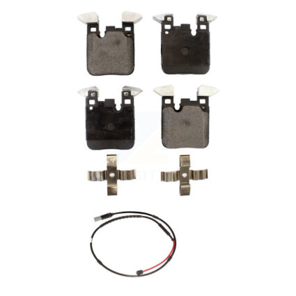 Rear Ceramic Brake Pad And Wear Sensor Kit For BMW M3 M2 Without Composite Brakes KTW-101164