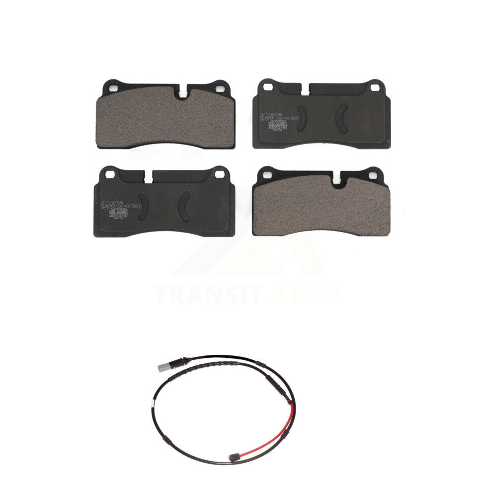Rear Ceramic Disc Brake Pad & Wear Sensor Kit For BMW M3 M2 With Composite Brakes KTW-101165