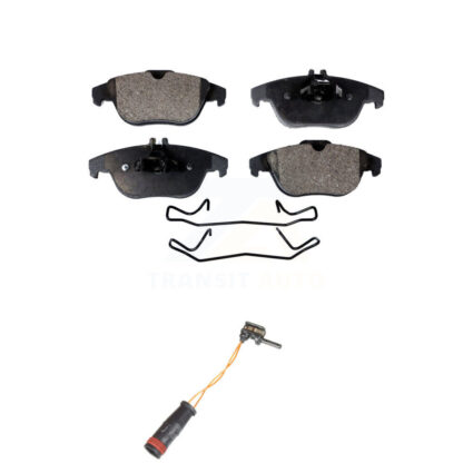 Rear Ceramic Brake Pad And Wear Sensor Kit For Mercedes-Benz C300 GLK350 GLK250 E350 C350 KTW-101185