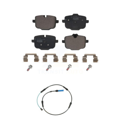 Rear Ceramic Brake Pad & Wear Sensor Kit For BMW 530i xDrive 540i 750i M550i X6 530e 540d KTW-101219