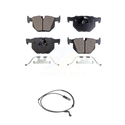 Rear Ceramic Disc Brake Pads And Wear Sensors Kit For BMW X5 X6 KTW-101225