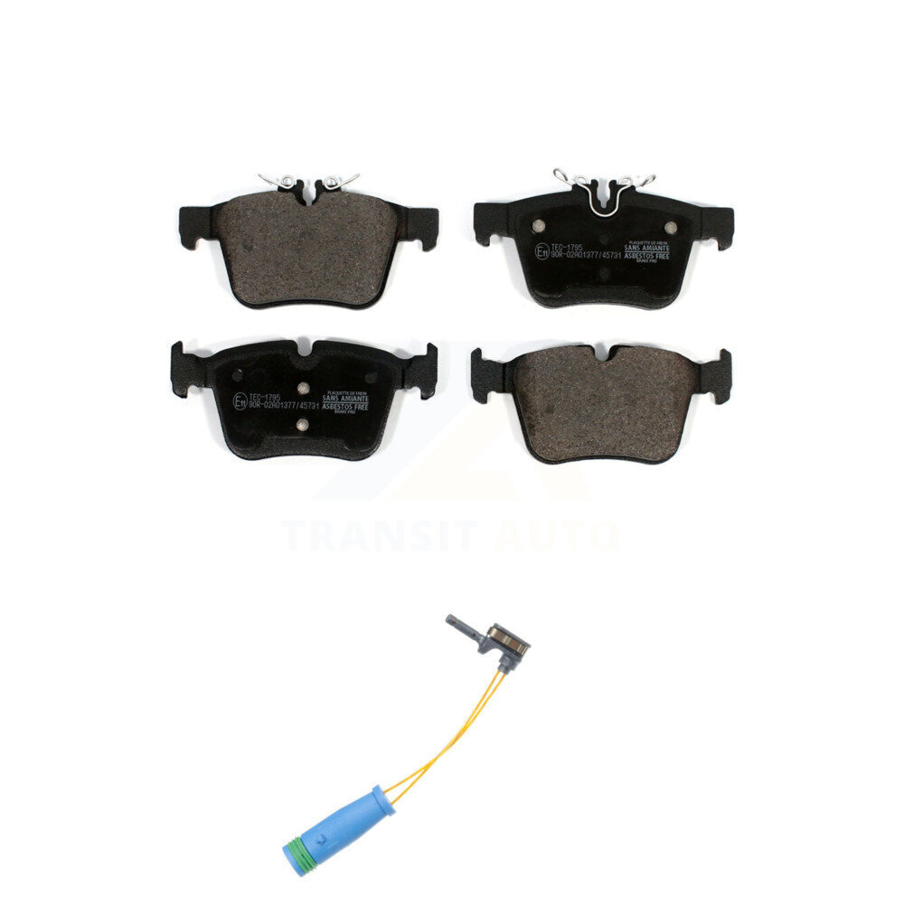 Rear Ceramic Disc Brake Pads And Wear Sensors Kit For Mercedes-Benz C300 C400 C350e KTW-101228