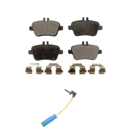 Rear Ceramic Disc Brake Pads And Wear Sensors Kit For Mercedes-Benz CLA250 GLA250 2.0L KTW-101229