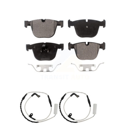 Rear Ceramic Brake Pad Wear Sensor Kit For BMW 750i 750Li 745i 745Li 760Li Alpina B7 760i KTW-101268