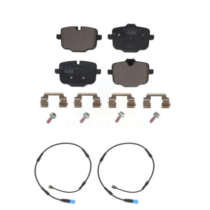 Rear Ceramic Disc Brake Pads And Wear Sensors Kit For BMW X5 X7 X6 KTW-101269