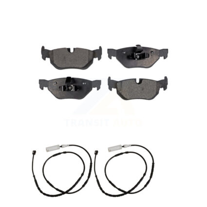 Rear Ceramic Disc Brake Pads And Wear Sensors Kit For BMW X1 KTW-101299
